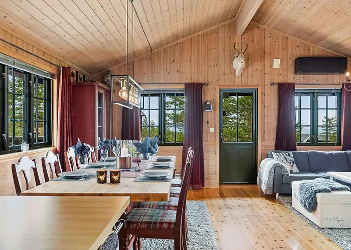 Modern With A Great Location On Blefjell Ferienhaus Lampeland